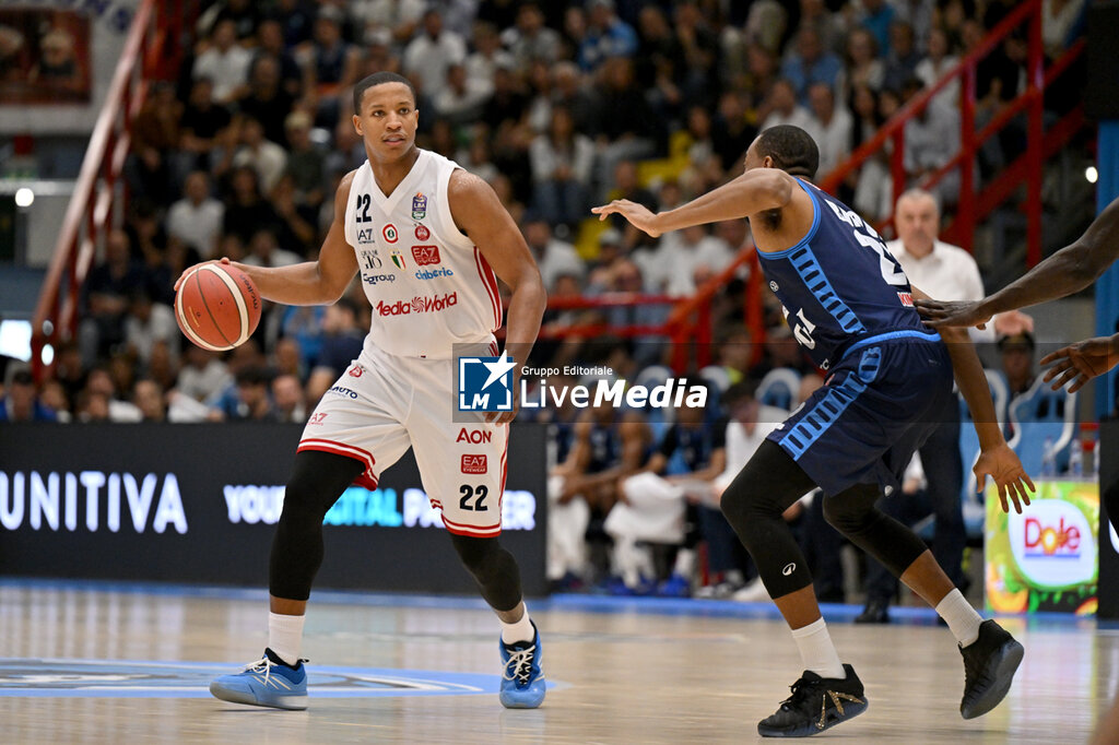 Napoli Basketball vs Armani Olimpia Milano - ITALIAN SERIE A - BASKETBALL
