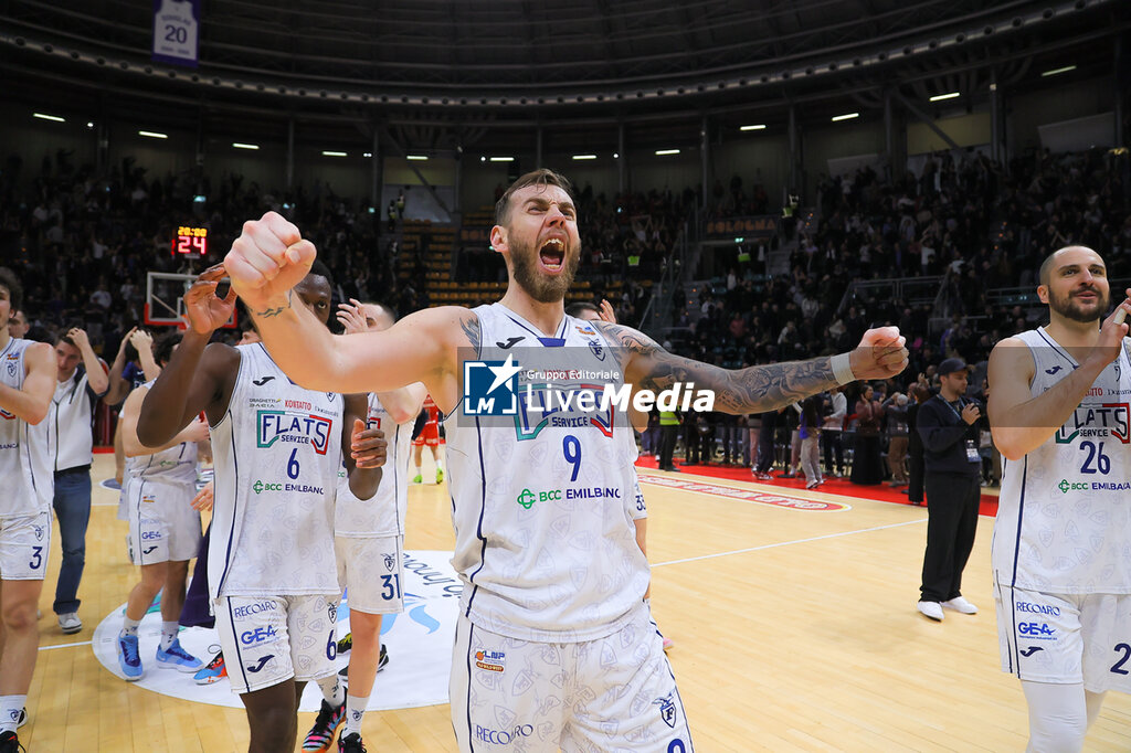 Fortitudo Bologna vs Dole Basket Rimini - ITALIAN SERIE A2 - BASKETBALL