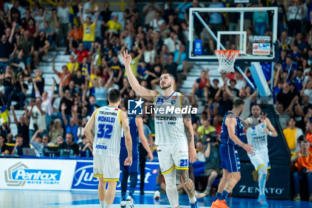 Playoff - Semi-final - Leg 3 - Tezenis Verona VS Flats Service Bologna - ITALIAN SERIE A2 - BASKETBALL