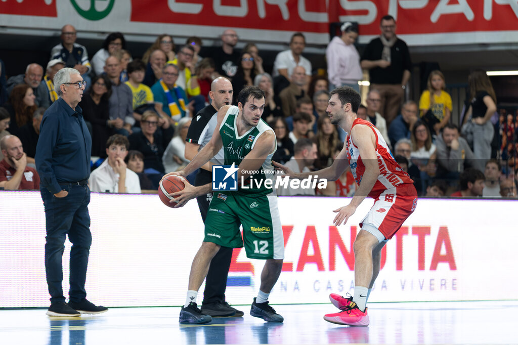 UEB Gesteco Cividale vs Halley Campania Avellino Basket - ITALIAN SERIE A2 - BASKETBALL