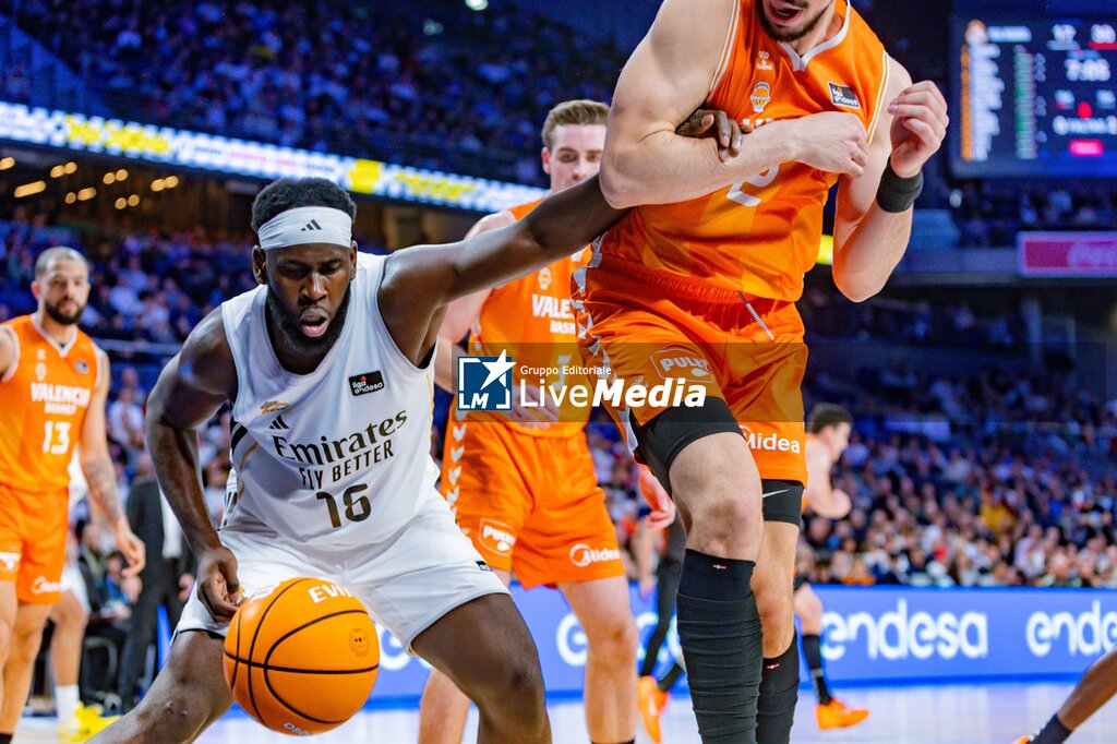 Real Madrid vs Valencia Basket - SPANISH LIGA ENDESA ACB - BASKETBALL