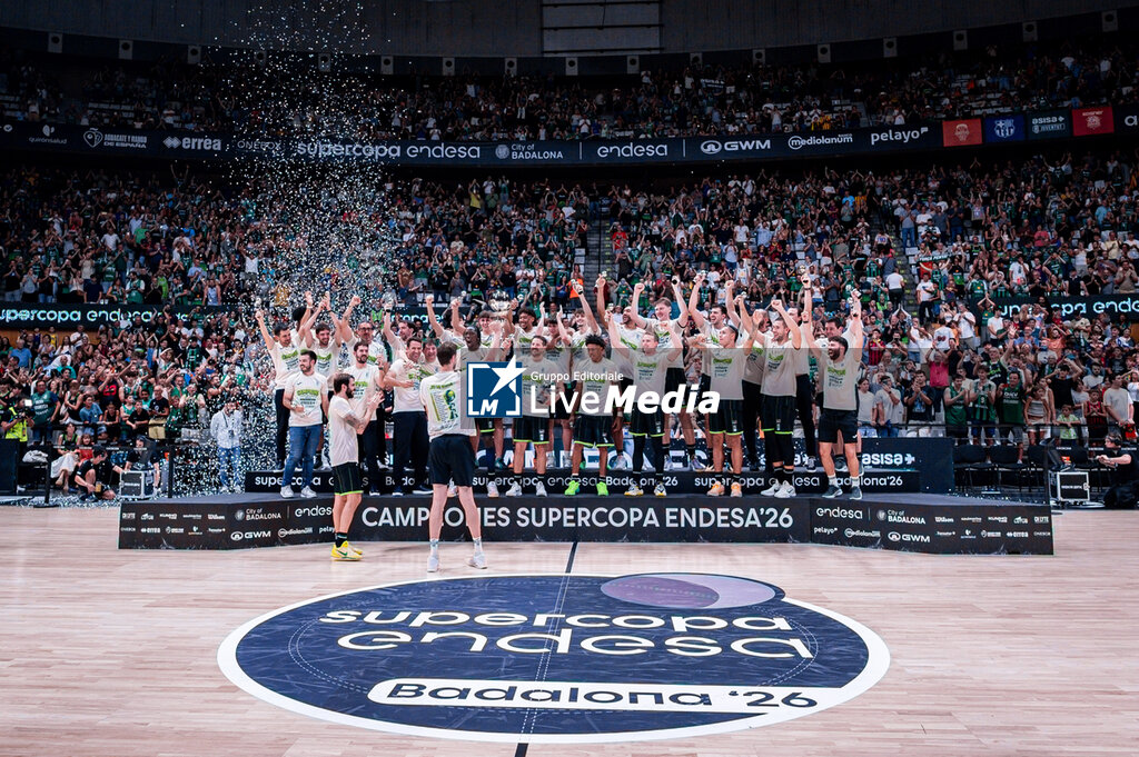 ACB SPANISH SUPERCOPA - Final - C. Joventut Badalona vs F.C. Barcelona - SPANISH LIGA ENDESA ACB - BASKETBALL