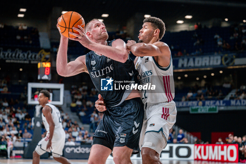 REAL MADRID VS BILBAO BASKET - SPANISH LIGA ENDESA ACB - BASKETBALL