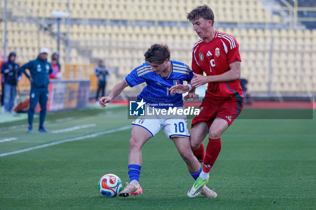 UEFA European Under-19 Championship elite round - Italy vs Hungary - UEFA EUROPEAN - SOCCER