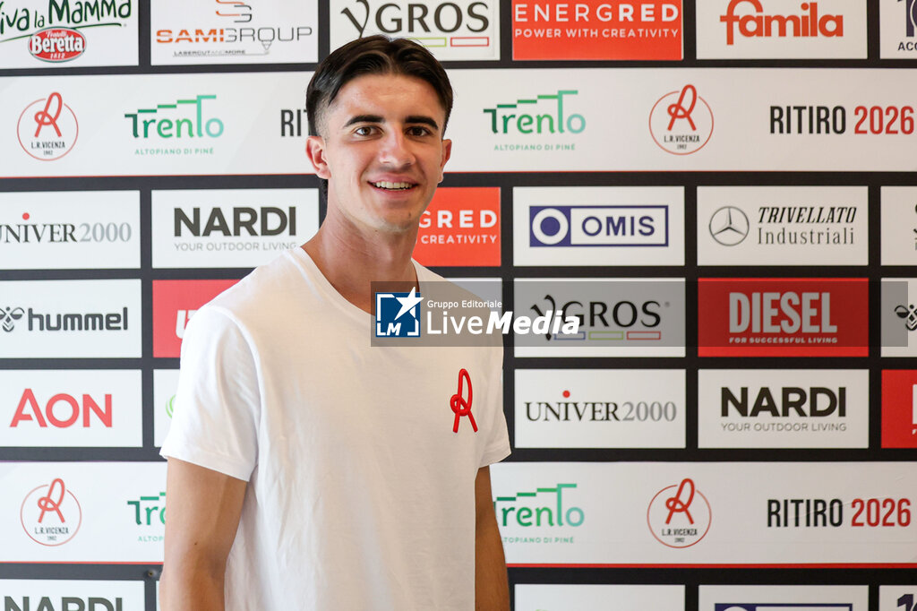 Team L.R. Vicenza - Press Conference to Present New Acquisition Tommaso Corazza - OTHER - SOCCER