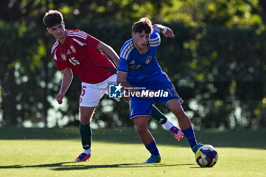 Under-17 Telki Cup - Hungary vs Italy - OTHER - SOCCER