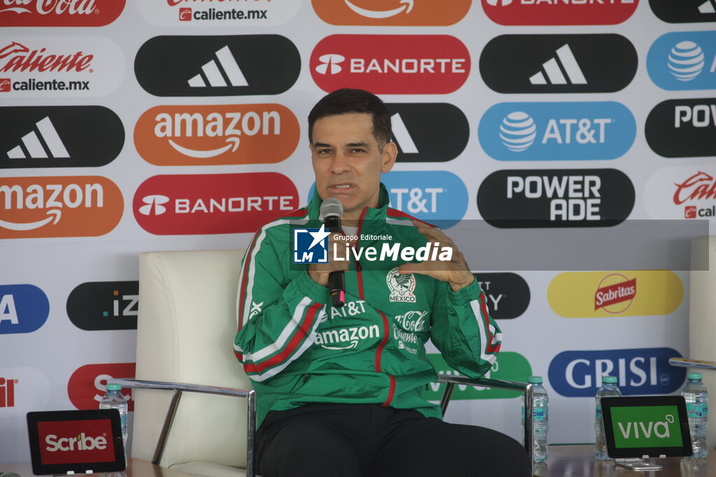 New Head Coach of Mexico Rafael Marquez Official Presentation - OTHER - SOCCER