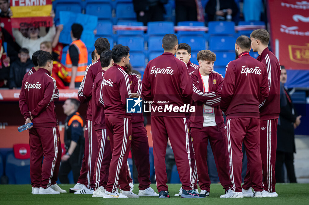 SPAIN - EGYPT - FRIENDLY MATCH - SOCCER