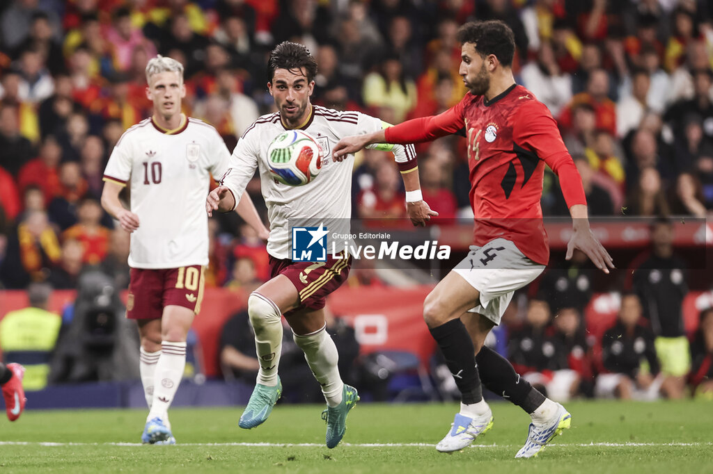 FOOTBALL - FRIENDLY GAME - SPAIN v EGYPT - FRIENDLY MATCH - SOCCER