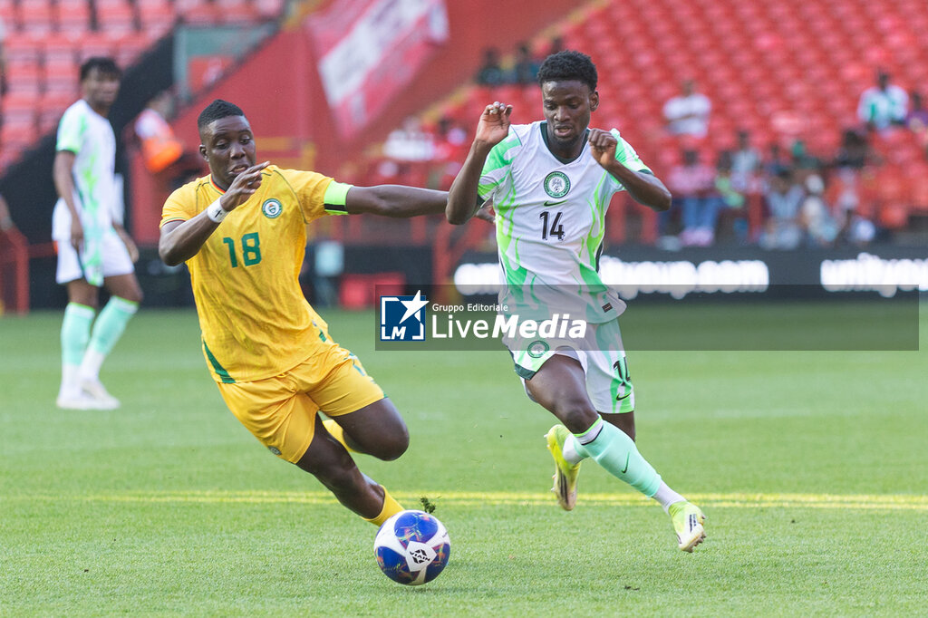 NIGERIA vs ZIMBABWE - FRIENDLY MATCH - SOCCER