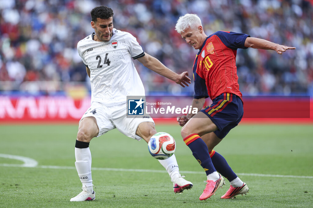 FOOTBALL - FRIENDLY GAME - SPAIN v IRAQ - FRIENDLY MATCH - SOCCER