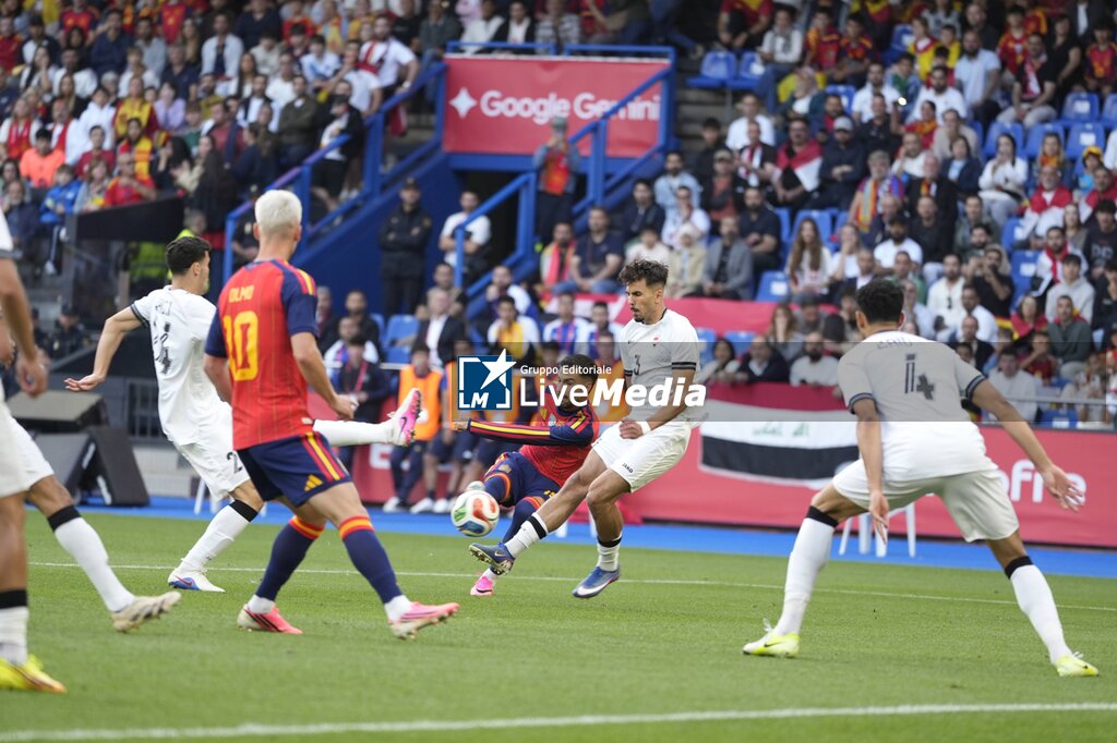FIFA International football friendly match Spain vs Iraq - FRIENDLY MATCH - SOCCER