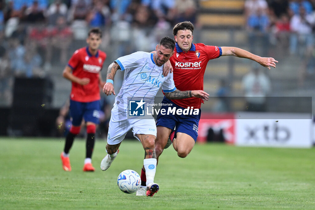 Napoli vs CA Osasuna - FRIENDLY MATCH - SOCCER