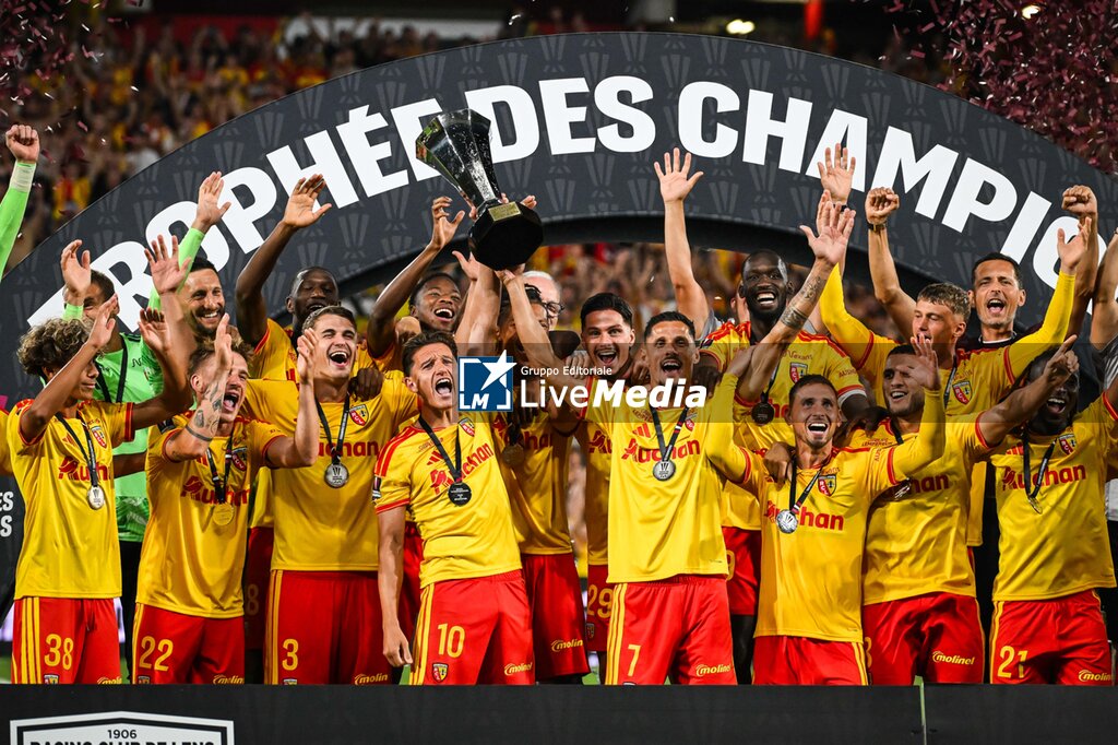 TROPHÉE DES CHAMPIONS 2026 - RC Lens vs PSG - FRIENDLY MATCH - SOCCER