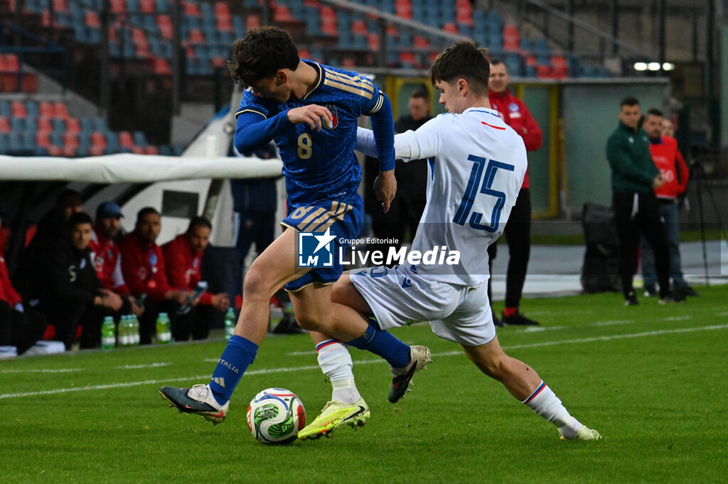 UEFA European Under-19 Championship elite round - Italy vs Slovakia - UEFA EUROPEAN - SOCCER