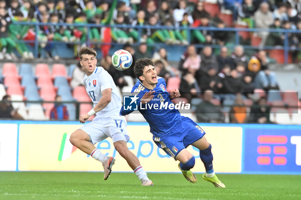 UEFA European Under-19 Championship elite round - Italy vs Slovakia - UEFA EUROPEAN - SOCCER