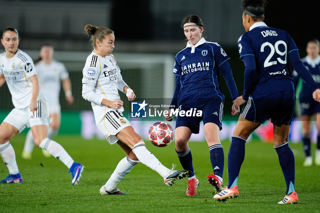 FOOTBALL - WOMEN'S CHAMPIONS LEAGUE - REAL MADRID v PARIS FC - UEFA CHAMPIONS LEAGUE WOMEN - SOCCER