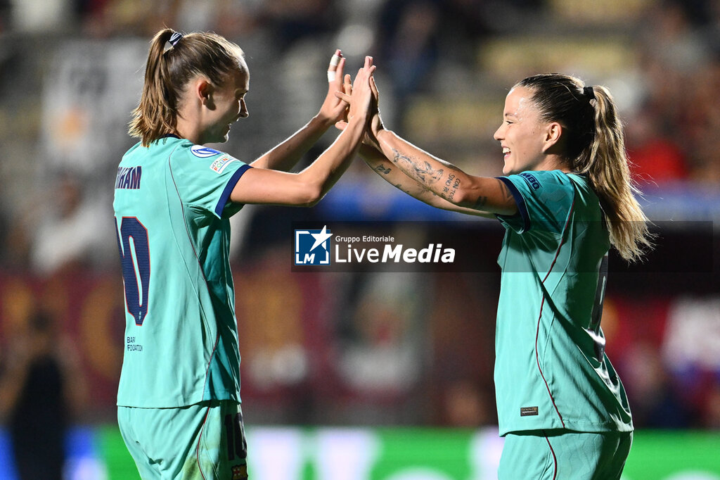 AS Roma vs FC Barcelona - UEFA CHAMPIONS LEAGUE WOMEN - SOCCER