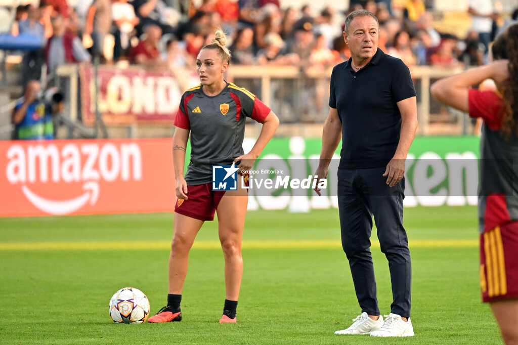 AS Roma vs FC Barcelona - UEFA CHAMPIONS LEAGUE WOMEN - SOCCER