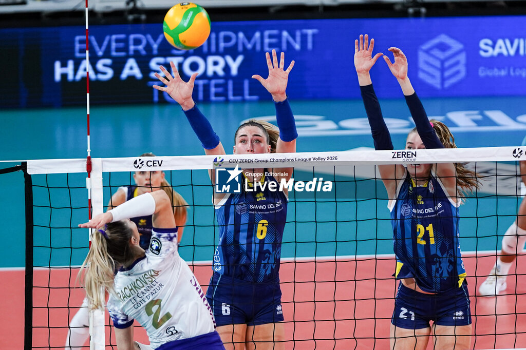 Savino Del Bene Scandicci vs Volero Le Cannet - CHAMPIONS LEAGUE WOMEN - VOLLEYBALL