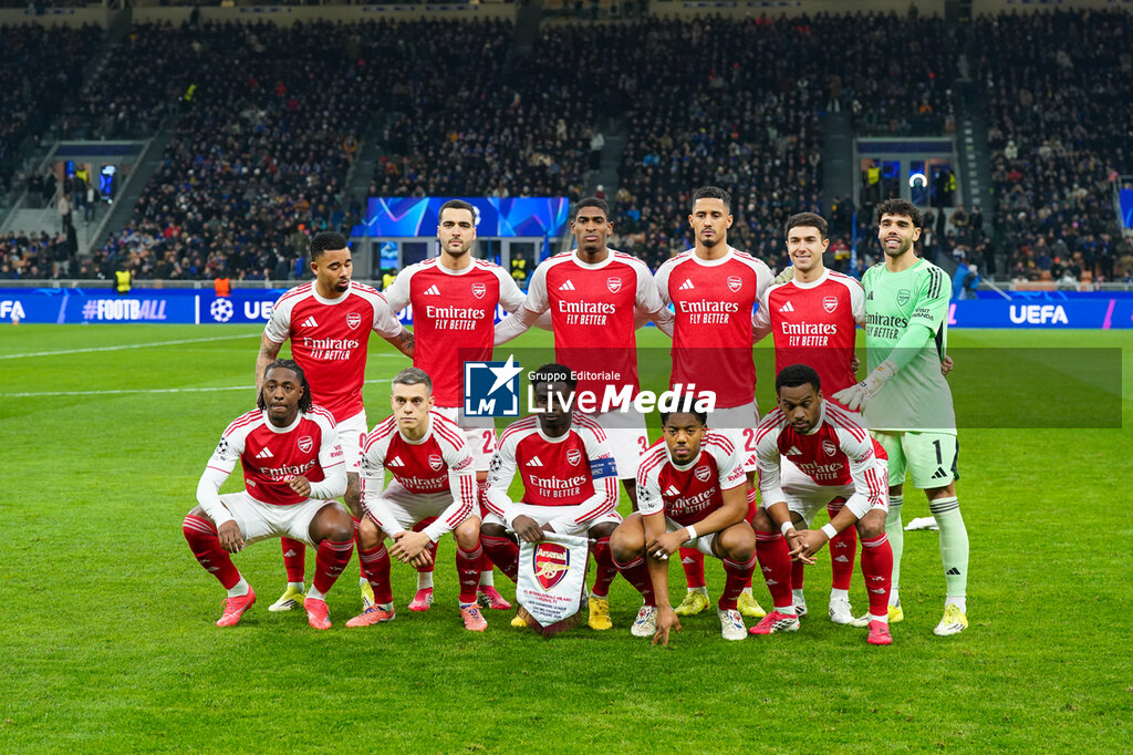 FOOTBALL - CHAMPIONS LEAGUE - INTERNAZIONALE v ARSENAL - UEFA CHAMPIONS LEAGUE - SOCCER