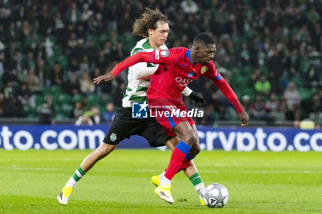 FOOTBALL - CHAMPIONS LEAGUE - SPORTING CP v PARIS SG - UEFA CHAMPIONS LEAGUE - SOCCER