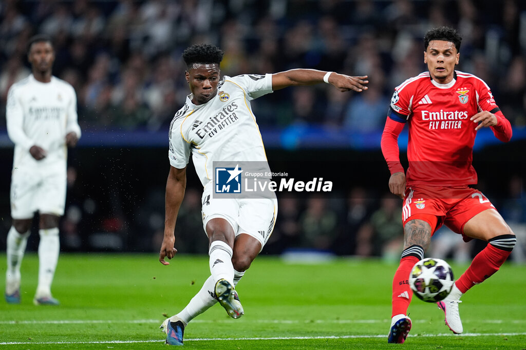 FOOTBALL - CHAMPIONS LEAGUE - REAL MADRID v BENFICA - UEFA CHAMPIONS LEAGUE - SOCCER