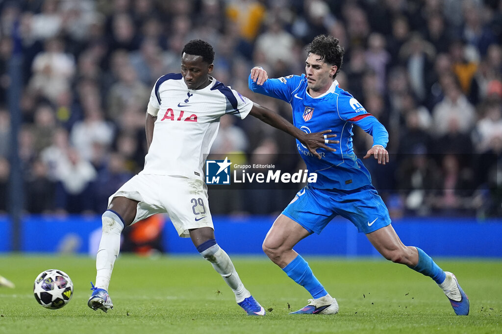 FOOTBALL - CHAMPIONS LEAGUE - TOTTENHAM v ATLETICO MADRID - UEFA CHAMPIONS LEAGUE - SOCCER