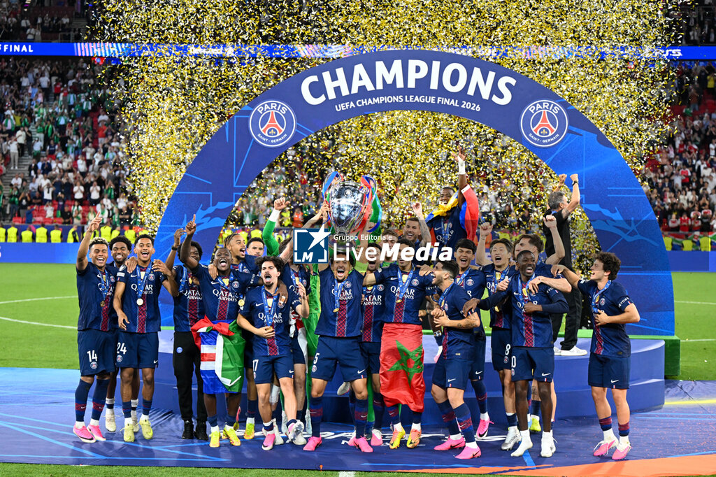 Final - Paris Saint-Germain FC vs Arsenal FC - UEFA CHAMPIONS LEAGUE - SOCCER