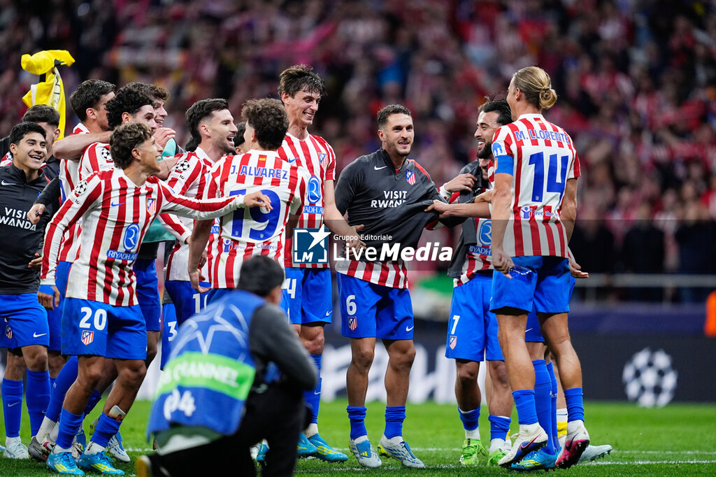 FOOTBALL - CHAMPIONS LEAGUE - 1/4 - ATLETICO MADRID v BARCELONA - UEFA CHAMPIONS LEAGUE - SOCCER