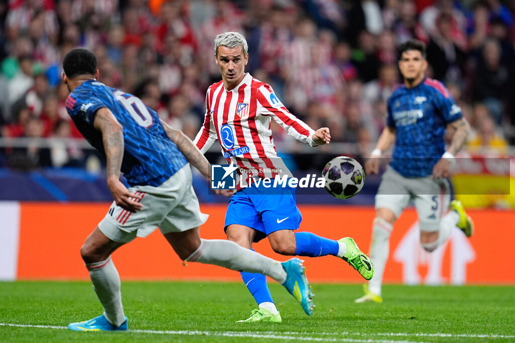 FOOTBALL - CHAMPIONS LEAGUE - ATLETICO MADRID v ARSENAL - UEFA CHAMPIONS LEAGUE - SOCCER