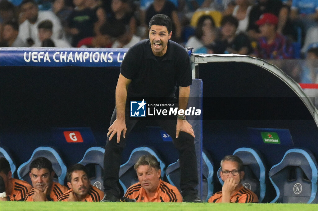 SSC Napoli vs Arsenal FC - UEFA CHAMPIONS LEAGUE - SOCCER