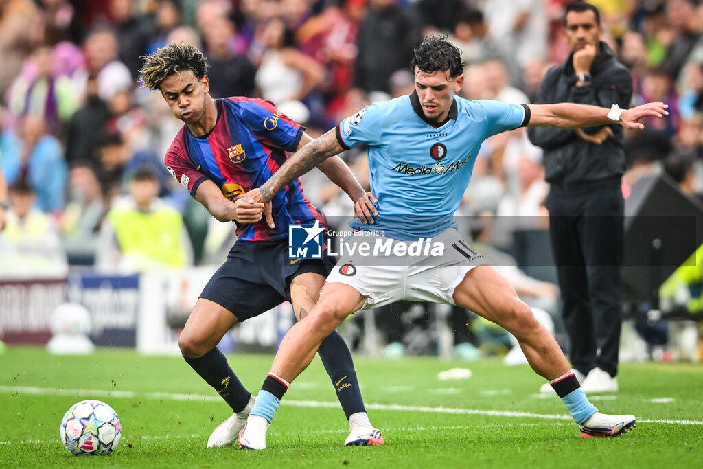 BARCELONA vs FEYENOORD - UEFA CHAMPIONS LEAGUE - SOCCER
