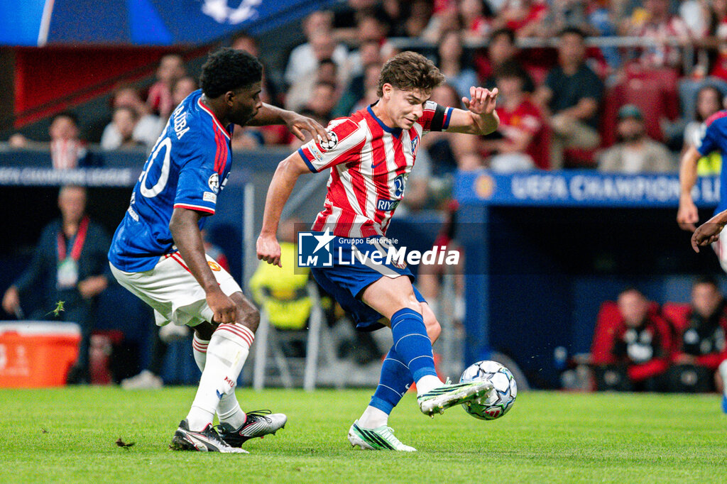 Atletico Madrid vs Manchester United  - UEFA CHAMPIONS LEAGUE - SOCCER