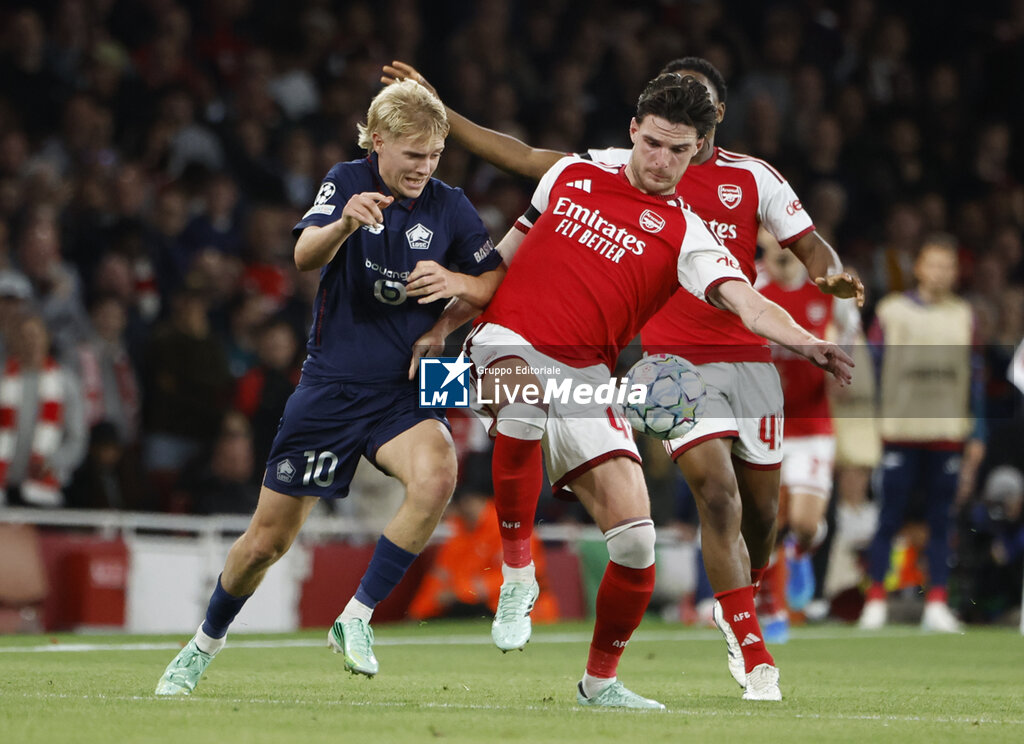 ARSENAL vs LOSC LILLE - UEFA CHAMPIONS LEAGUE - SOCCER