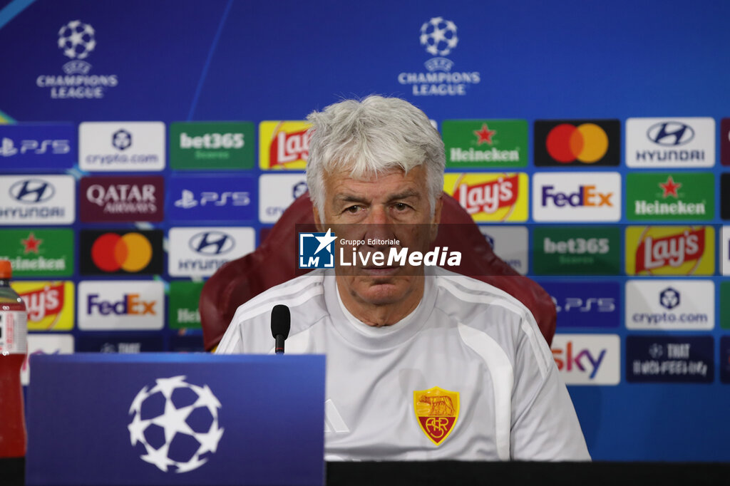 AS Roma - Press Conference and Training - UEFA CHAMPIONS LEAGUE - SOCCER