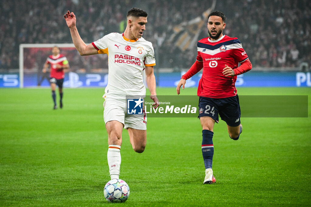 FOOTBALL - CHAMPIONS LEAGUE - LILLE v GALATASARAY - UEFA CHAMPIONS LEAGUE - SOCCER