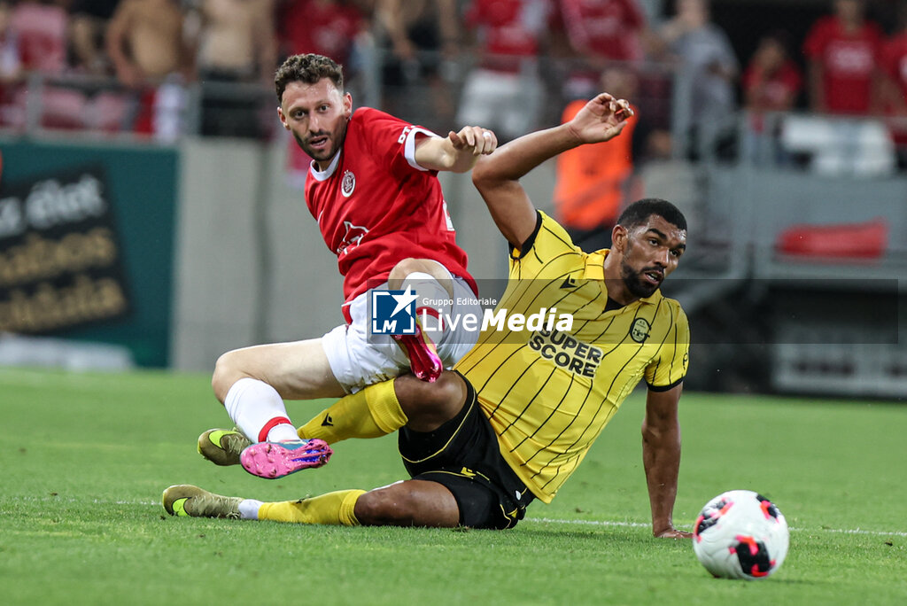 Hapoel Tel Aviv vs GKS Katowice - UEFA CONFERENCE LEAGUE - SOCCER