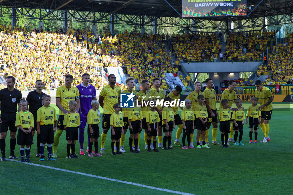 Football. UEFA Conference League. GKS Katowice - Hapoel Tel Aviv. 12.08.2026 - UEFA CONFERENCE LEAGUE - SOCCER