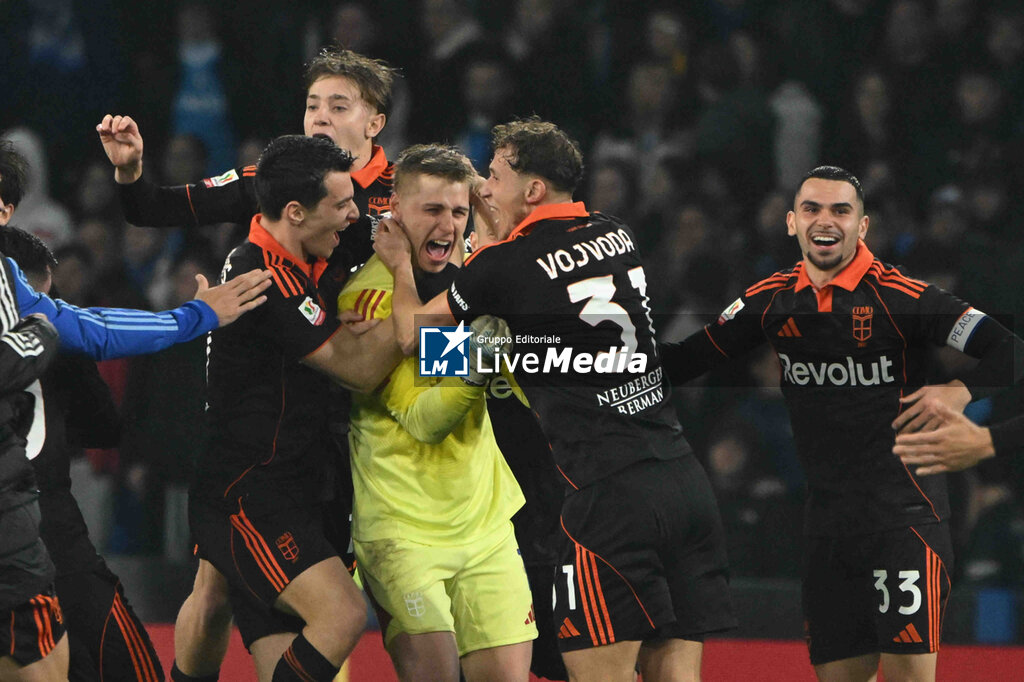 SSC Napoli vs Como 1907 - ITALIAN CUP - SOCCER