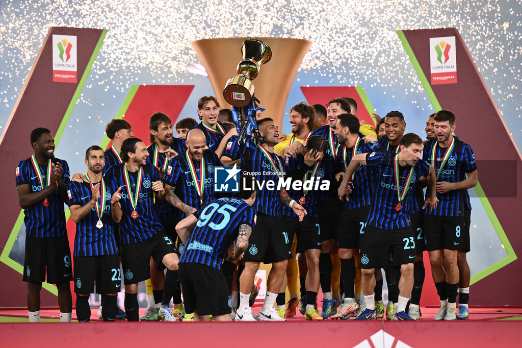 Final - SS Lazio vs Inter - FC Internazionale - ITALIAN CUP - SOCCER