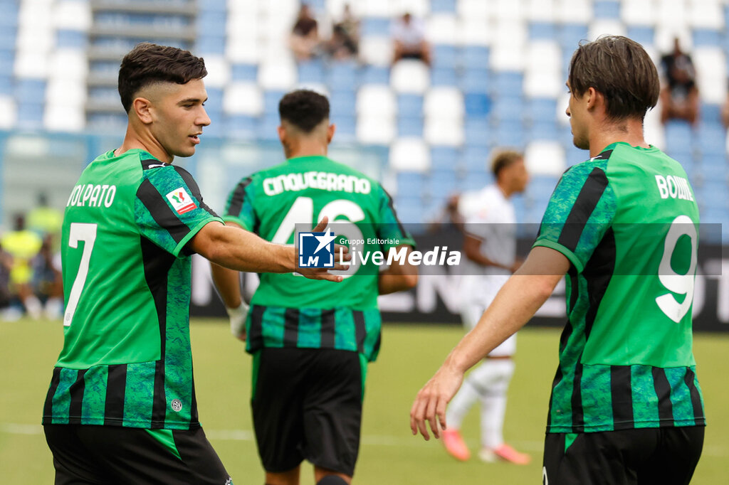 US Sassuolo vs Cesena FC - ITALIAN CUP - SOCCER