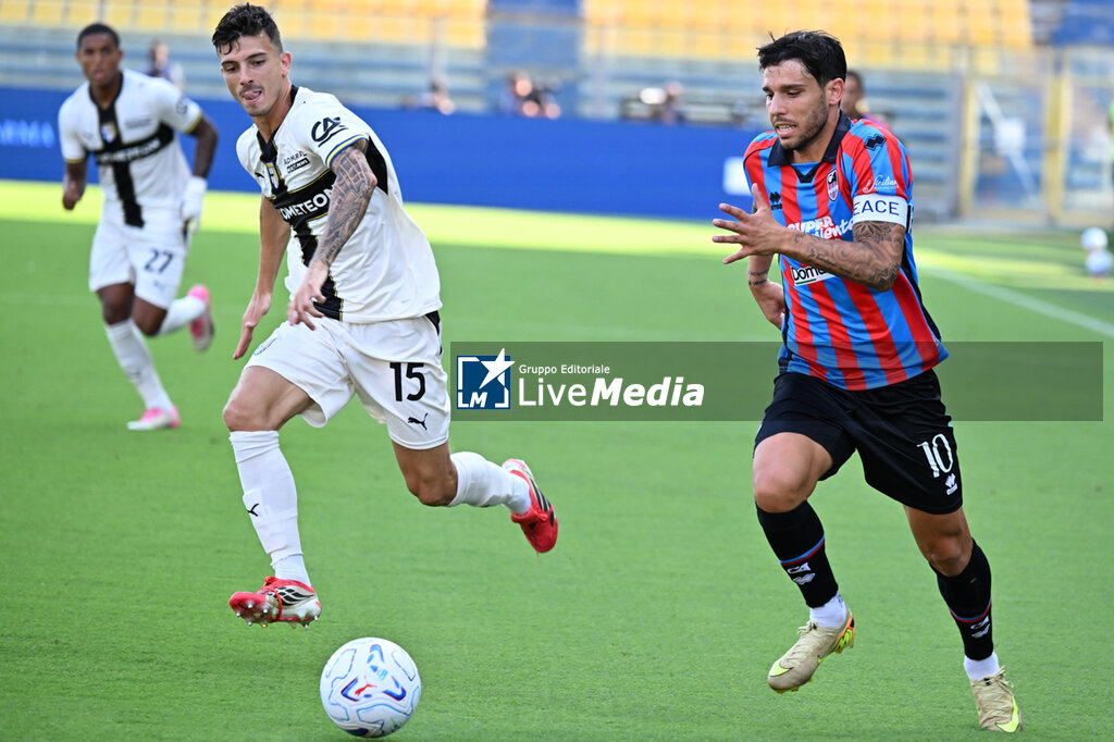 Parma Calcio vs Catania FC - ITALIAN CUP - SOCCER