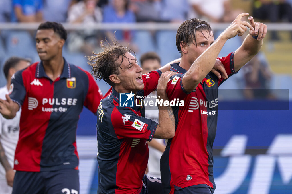 Genoa CFC vs Ascoli Calcio - ITALIAN CUP - SOCCER