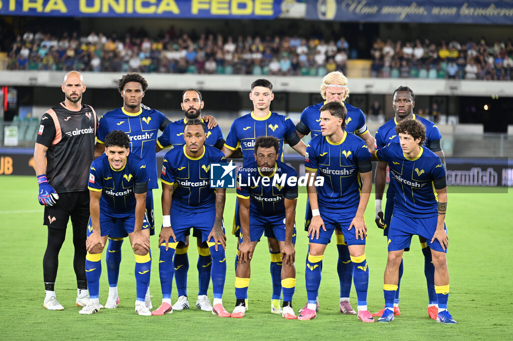 Hellas Verona FC vs Virtus Entella - ITALIAN CUP - SOCCER