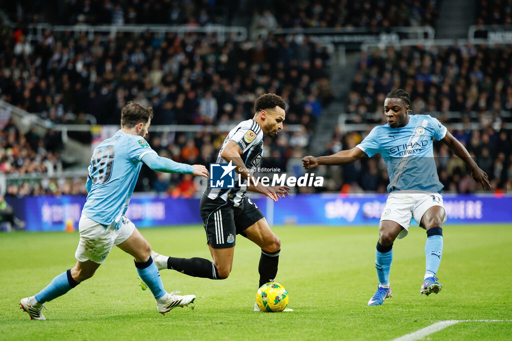 NEWCASTLE vs MANCHESTER CITY - ENGLISH LEAGUE CUP - SOCCER
