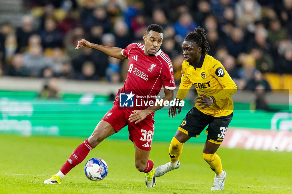 WOLVERHAMPTON vs LIVERPOOL - ENGLISH LEAGUE CUP - SOCCER