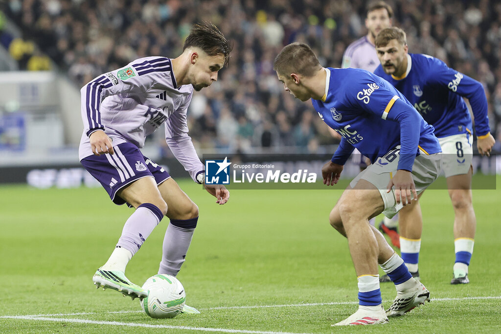 EVERTON vs NEWCASTLE - ENGLISH LEAGUE CUP - SOCCER