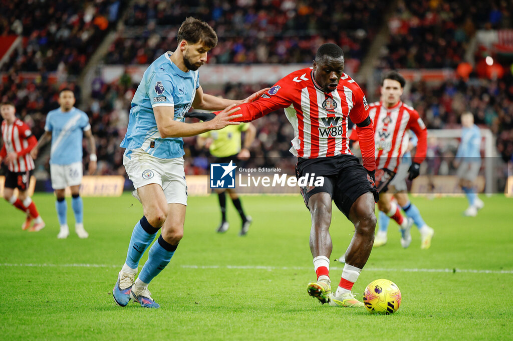 FOOTBALL - ENGLISH CHAMP - SUNDERLAND v MANCHESTER CITY - ENGLISH PREMIER LEAGUE - SOCCER