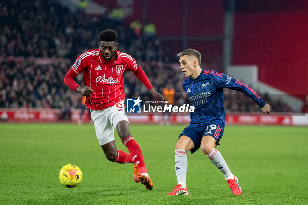 FOOTBALL - ENGLISH CHAMP - NOTTINGHAM FOREST v ARSENAL - ENGLISH PREMIER LEAGUE - SOCCER